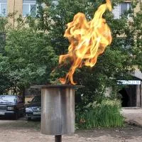 Газовая горелка ГВД 379 10 89 00 ПС (197274) производство вечный огонь ø 154 мм. ветроустойчивая в Абакане