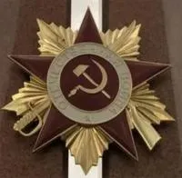 Орден Отечественной войны из стали на стелу (NSO-PiroClub) в Абакане