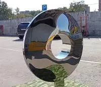Линза арт  скульптура (519063) ∅ 2500 сталь AISI304 Абакан 