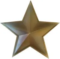Звезда на памятник состаренная бронза в Абакане (518501)