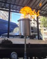 Газовая горелка ГВД 379 10 89 00 ПС (514271) монтаж вечный огонь ø 154 мм. ветроустойчивая  в Абакане