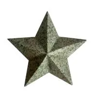 Звёздочка из белого гранита на памятник в Абакане (518440)