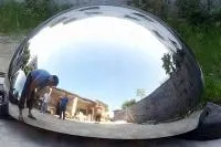 Полусфера ø 1500 нержавеющая сталь (207298) сертификат промоборудование мм. в Абакане