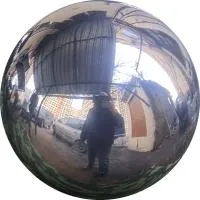Шар ø 450 мм. полый полированный (517582) производство - сфера арт-объект пустотелая  в Абакане