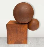 Композиция — шары кортен (518926) ∅ 250 - ∅ 450 Абакан