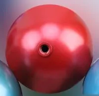 Ёлочный шар красный (518840) ∅ 500 мм. Абакан 