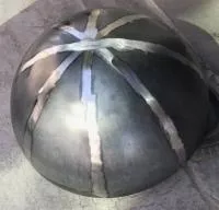 Полусфера сталь Ст3 ∅ 1350 стенка 6 мм. (518636) в Абакане