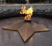 Звезда вечного огня листовая бронза чугун в Абакане (518589)