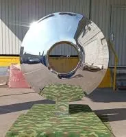 Линза арт объект (519058) ∅ 1000 сталь AISI304 Абакан 