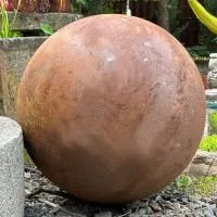 Шар металлический кортен (518919) ∅ 800 мм. Абакан