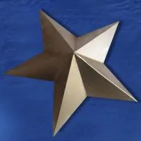 Звезда на обелиск латунь (197203) поставка - стела памятник ø 600 мм. пустотелая  в Абакане