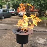 Газовая горелка ГВД 379 10 89 00 ПС (214887) поставка вечный огонь ø 154 мм. ветроустойчивая в Абакане