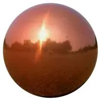 Полый шар  Ø 900 мм. из листовой меди (518754) поставка - сфера арт-объект    Ø 950 мм. пустотелая в Абакане