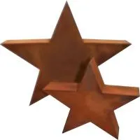 Звезда на монумент кортеновская сталь в Абакане (518500)